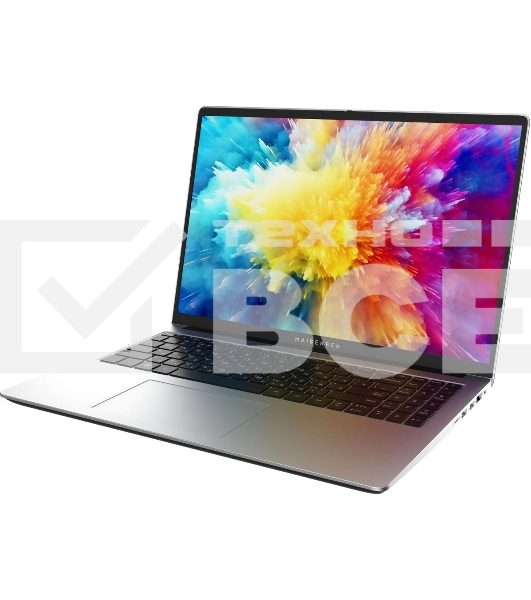 Ноутбук MAIBENBEN Medio M653 Ryzen 3 5400U 8Gb SSD 512Gb AMD Radeon Graphics 16 WUXGA IPS Cam 45.6Вт*ч Linux Серебристый M6531SB0LSRE0