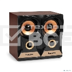 Акустическая система 2.0 ExeGate Maestro SPS-590 (Активная, питание 220В, 2х3Вт, 30-18000Гц, цвет темное дерево, Color Box), фото2