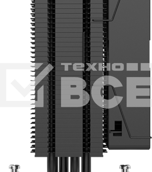 Устройство охлаждения(кулер) Formula Ice Boid 4PSD12 черный 120мм алюминий+медь 2200rpm 34db 4-pin 200W 157мм