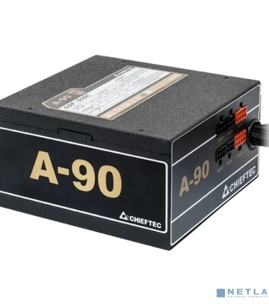 Блок питания Chieftec A-90 GDP-550C (ATX 2.3, 550W, 90 PLUS GOLD, Active PFC, 140мм fan, Cable Management) Retail