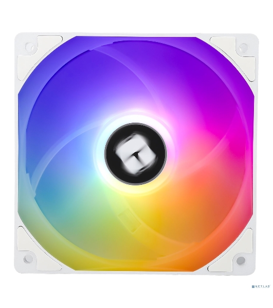 Кулер для корпуса Thermalright TL-C12CW-S (120x120x25мм, 4-pin PWM, ARGb, 66.17CFM, 25.6dBA, 1550RPM, белый)