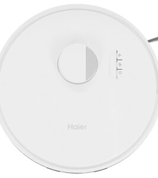 Робот-пылесос Haier HSR Pro R2 белый, 2600 мAч Li-Ion, уборка сухая/влажная, пылесборник контейнер 0.3 л (в компл.:4мешка)