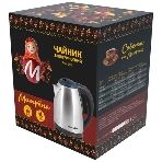 Чайник электрический Матрена MA-001 1.8 л, сталь,цвет крышки голубой (005456), фото5