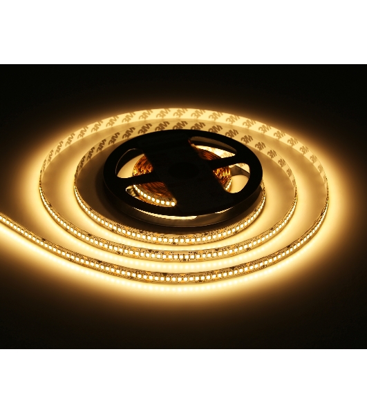 Светодиодная лента Ambrella light GS1401 2835 240Led/ 17W m/ 12V IP20 3000K/ 5000*10*1.2mm (2 конт.)