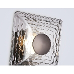 Настенный светодиодный светильник Ambrella light LH31037 GR/SM серый/дымчатый 6W 3000K 150*150*85, фото4