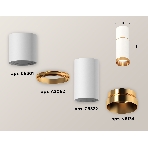 Светильник Ambrella Light XS6322062 SWH/PYG белый песок/золото желтое полированное MR16 GU5.3 (C6301, A2062, C6322, N6134), фото 1
