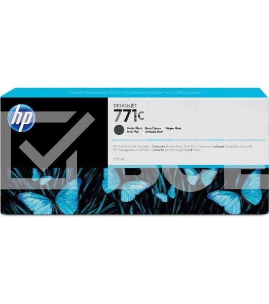 Картридж струйный HP №771C B6Y07A черный матовый для HP DJ Z6200 (775мл)