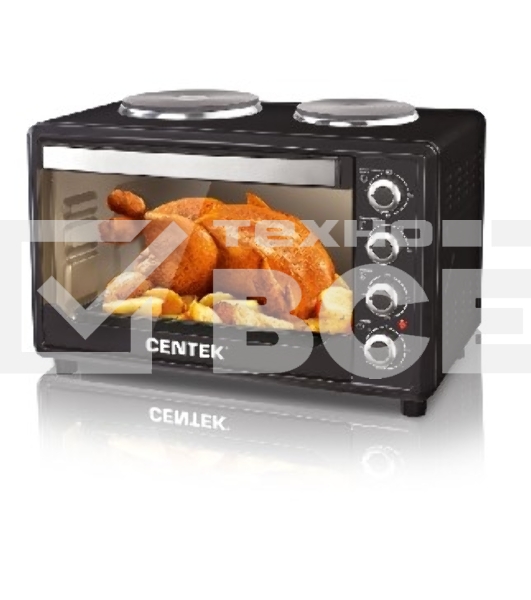 Мини-печь Centek CT-1530-36 PLATE черный