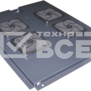 Блок 2-х вентиляторов в крышу шкафа Business глубиной 600 мм, с подшипниками