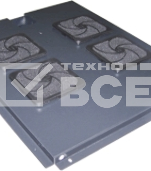 Блок 2-х вентиляторов в крышу шкафа Business глубиной 600 мм, с подшипниками