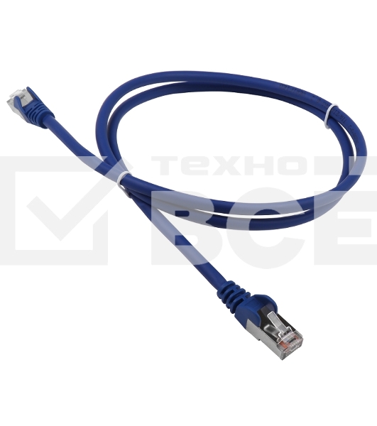 Патч-корд LANMASTER LSZH FTP кат.5e, 10 м, синий