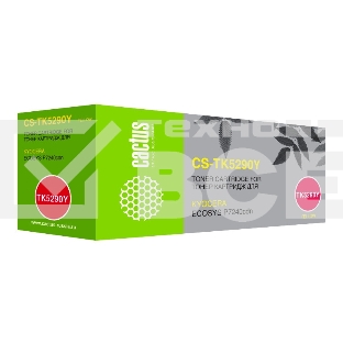 Картридж лазерный Cactus CS-TK5290Y желтый (13000 стр.) для Kyocera ECOSYS P7240cdn
