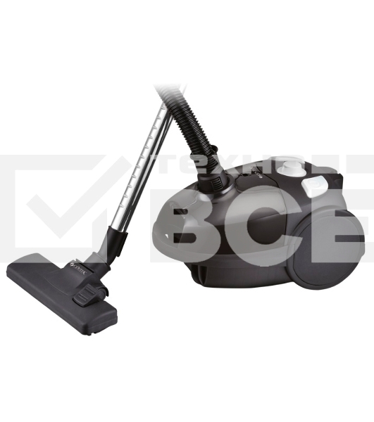 Пылесос Centek CT-2514 черный, 380/2100 Вт, уборка сухая, пылесборник мешок 2.5 л