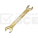 Ключ гаечный рожковый Rexant 8х9 мм, желтый цинк, фото 1