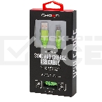 Кабель Crown USB - microUSB CMCU-3102M green, фото6