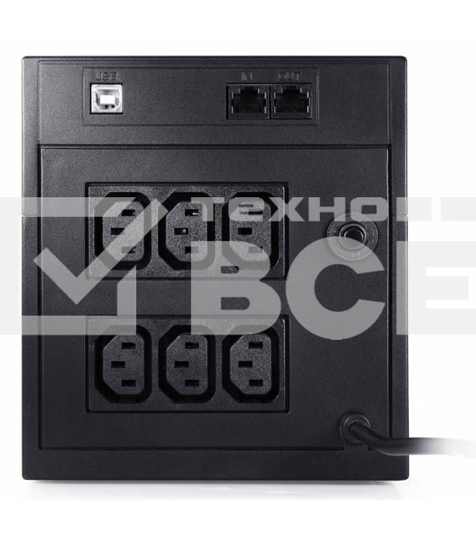 Источник бесперебойного питания Powercom Raptor RPT-2000AP 1200Вт 2000ВА черный