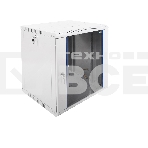 Шкаф телекоммуникационный настенный разборный ЭКОНОМ 12U (600 × 520) дверь стекло, фото12