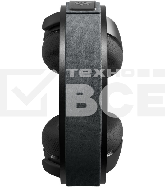 Наушники с микрофоном Steelseries Arctis 7+ черный мониторные Radio оголовье (61470)