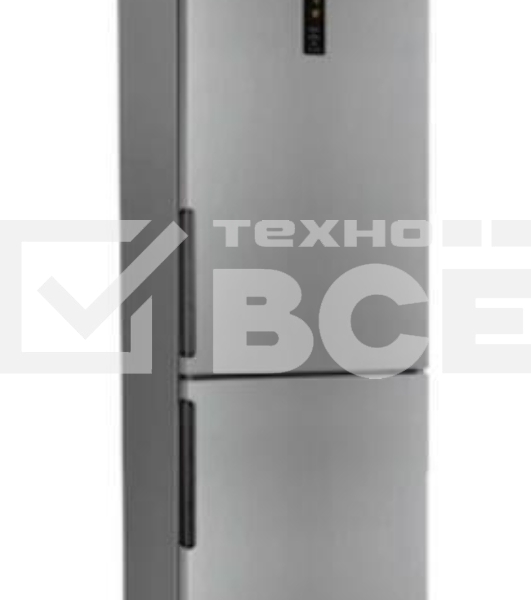 Холодильник Hotpoint HT 7201I MX O3 нержавеющая сталь двухкамерный 239/83 л морозилка снизу, No Frost