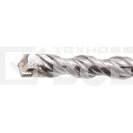 Бур по бетону, двойная спираль, Cobalt W-tip, 12x310 мм, SDS PLUS  Denzel, фото3