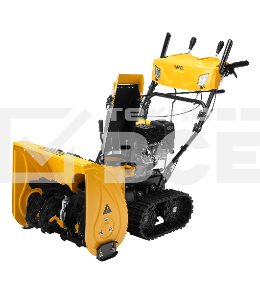 Бензиновая снегоуборочная машина SBM 610DT PRO, 212cc, гусеницы, эл.старт, блок. дифф.  Denzel