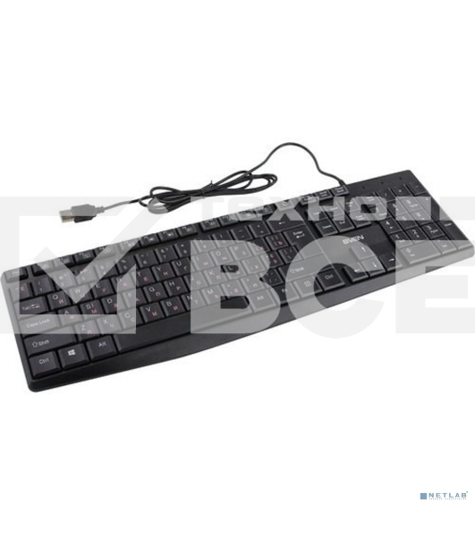 Клавиатура Sven KB-S305 чёрная USB