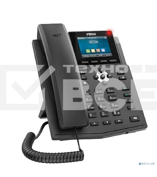 Телефон IP Fanvil X3SG черный