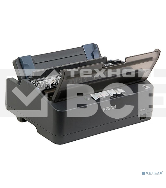 Принтер матричный Epson LX-350 (C11CC24031/C11CC24032), (А4, 357 cps (12 cpi), USB, LPT, COM)