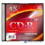Диск Диски VS CD-R 80min, 52x, Slim Case, фото 1