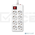 Сетевой фильтр Buro 800SH-1.8-W 1.8м (8 розеток) белый (коробка), фото8