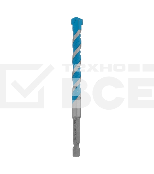 Сверло универсальное, Multipurpose PRO, 6-гр. хвостовик, 10мм Gross