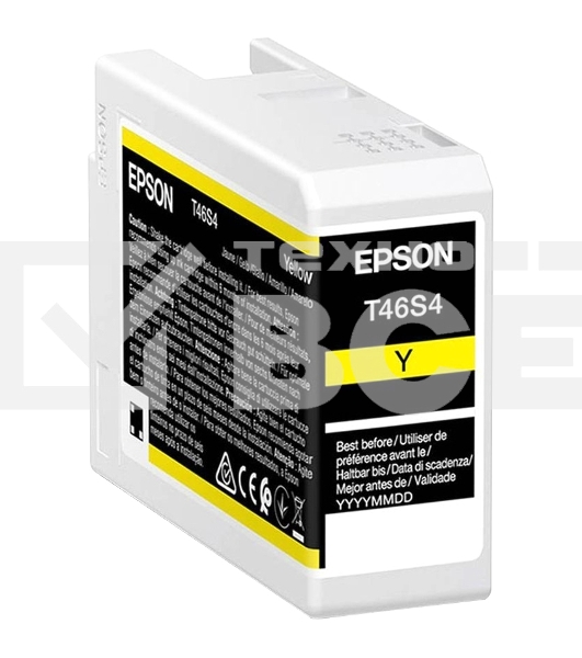 Картридж струйный Epson T46S4 (C13T46S400) желтый (25 мл) для SureColor SC-P700