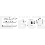 Разъем FPC Flip-Lock 1010-24RLGF 24 pin высота 1мм шаг 1мм, фото4