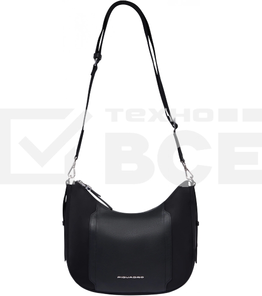 Сумка женская Piquadro Lyra BD6657W92T/N черный ткань/натур.кожа