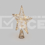 Светодиодная фигура на елку Neon-night Звезда 25см, цвет свечения теплый белый, постоянное свечение, питание 2хAA (не в комплекте), фото 1