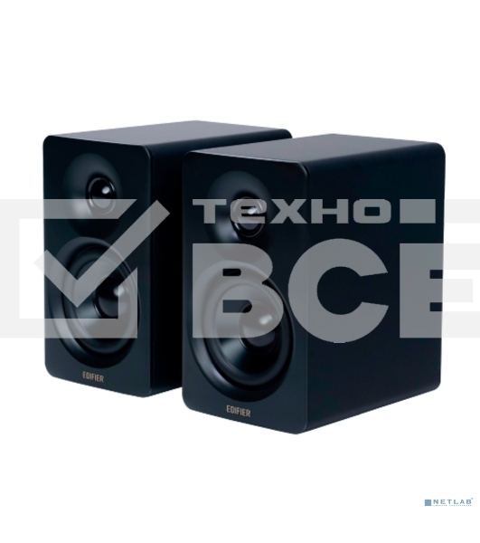 Акустическая система Edifier M60 Black {15 Вт x 2, + 18 Вт x 2, (66 Вт); 58 Гц - 40 кГц; Bluetooth V5.3, USB-C, AUX;  Сертификация Hi-Res Audio и Hi-Res Audio Wireless}