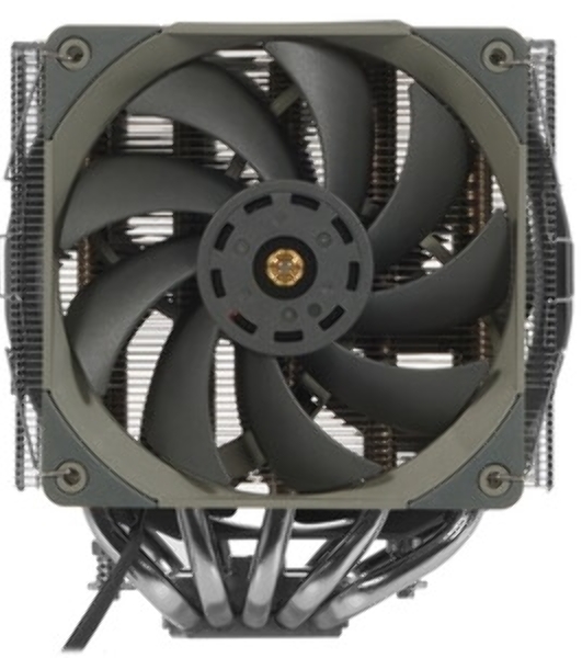 Устройство охлаждения(кулер) Thermalright Frost Commander 140, Soc-AM5/AM4/1151/1200/2066/2011/1700 серый 4-pin 29.6dB Al+Cu 1000gr Ret (FC-140)