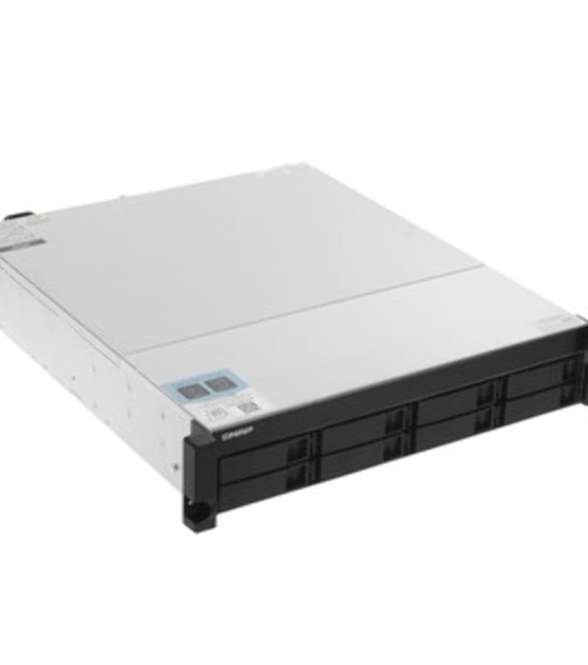 Сетевое хранилище без дисков SMB QNAP TS-832PXU-RP-4G 8-Bay 2U rackmount NAS, AL324 quad-core 1.7 GHz, 1x4Gb DDR4 RAM (max 1x16Gb), SATA 6Gb/s, 2x 10GbE SFP+ LAN, 2x 2.5 GbE LAN, 2xPSU. W/o RAIL-B02