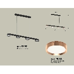 Светильник Ambrella light XB9152153/4 SBK/PPG черный песок/золото розовое полированное GX53 (C9152, N8126), фото4