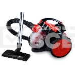 Пылесос Centek CT-2531 (красн/черн) мультициклон 1800/350Вт, стакан 1,5 л, телескоп металл. трубка, фото2