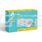 Коммутатор TP-Link SOHO TL-SF1008D Коммутатор 8-port 10/100M mini Desktop Switch, 8 10/100M RJ45 ports, Plastic case, фото37
