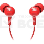 Наушники JBL Гарнитура C100si красный, фото 1