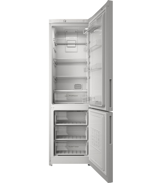 Холодильник Indesit ITR 4200 W белый двухкамерный 247/78л морозилка снизу