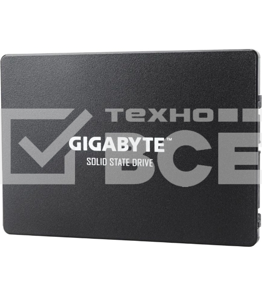 Накопитель SSD Gigabyte, 256Gb, 2.5', SATA III, R/W 520/500