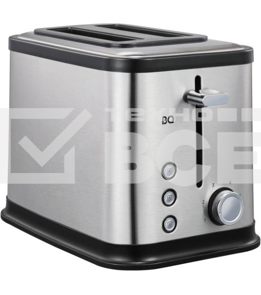 Тостер BQ T1005 Black-Silver