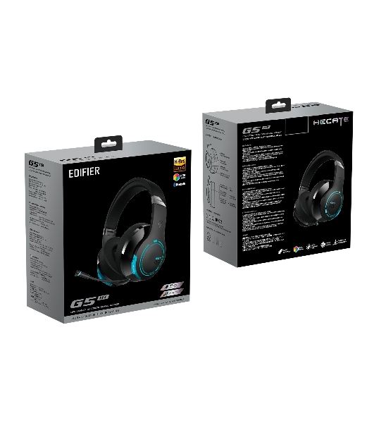 Наушники с микрофоном Edifier G5BT черный мониторные