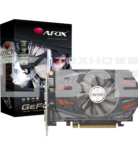 Видеокарта AFOX Geforce GT730 4GB GDDR5 128Bit DVI HDMI VGA ATX Single Fan