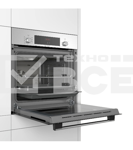 Духовой шкаф электрический Bosch HBF534ES0Q нержавеющая сталь, встраиваемый