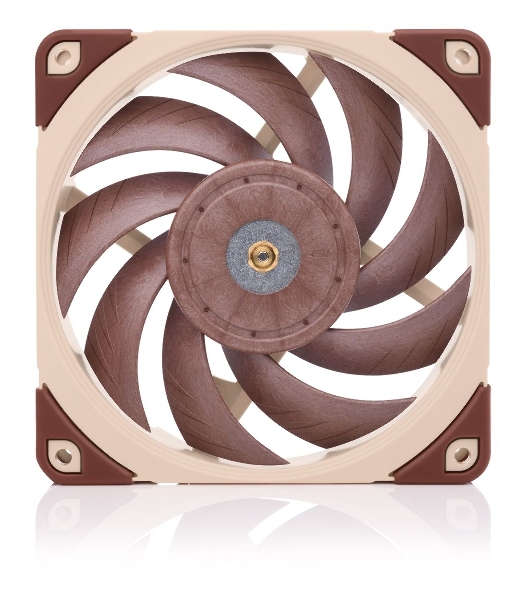Вентилятор корпусной Noctua NF-A12x25 PWM, 120 мм, 450-2000 об/мин, 22.6 дБ, 4-pin PWM, без подсветки