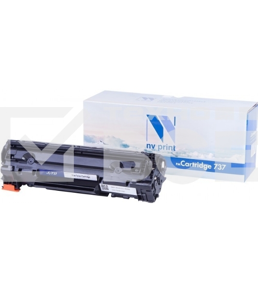 Картридж NV Print совместимый Canon 737 черный для Canon i-SENSYS MF211/212w/217w/226dn (2400k)